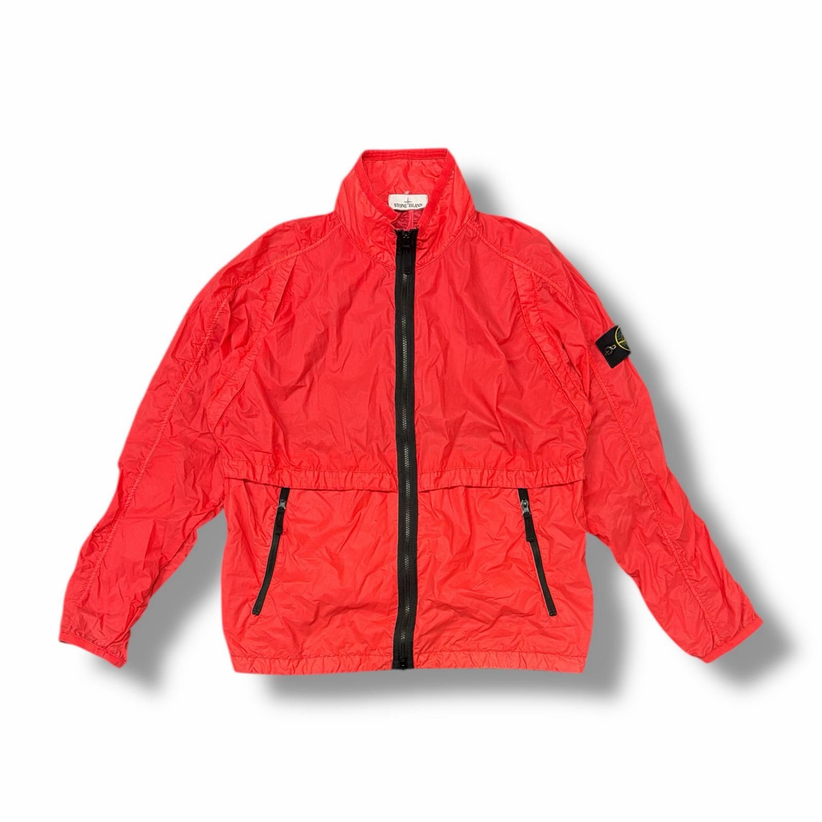 ジャケット・アウター STONE  Nylon Padded Jacket RED rootweb_sti441823-1