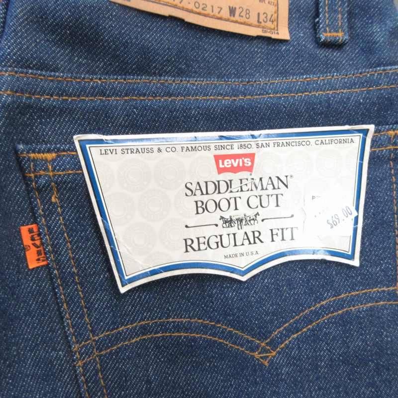 リーバイス Levi's フラッシャー付 80's 20517-0217 デッドストック