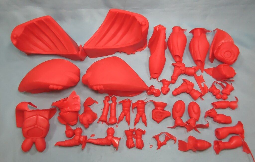 wave 1 35スケールソフビキット 原型 中山栄治 レプラカーン