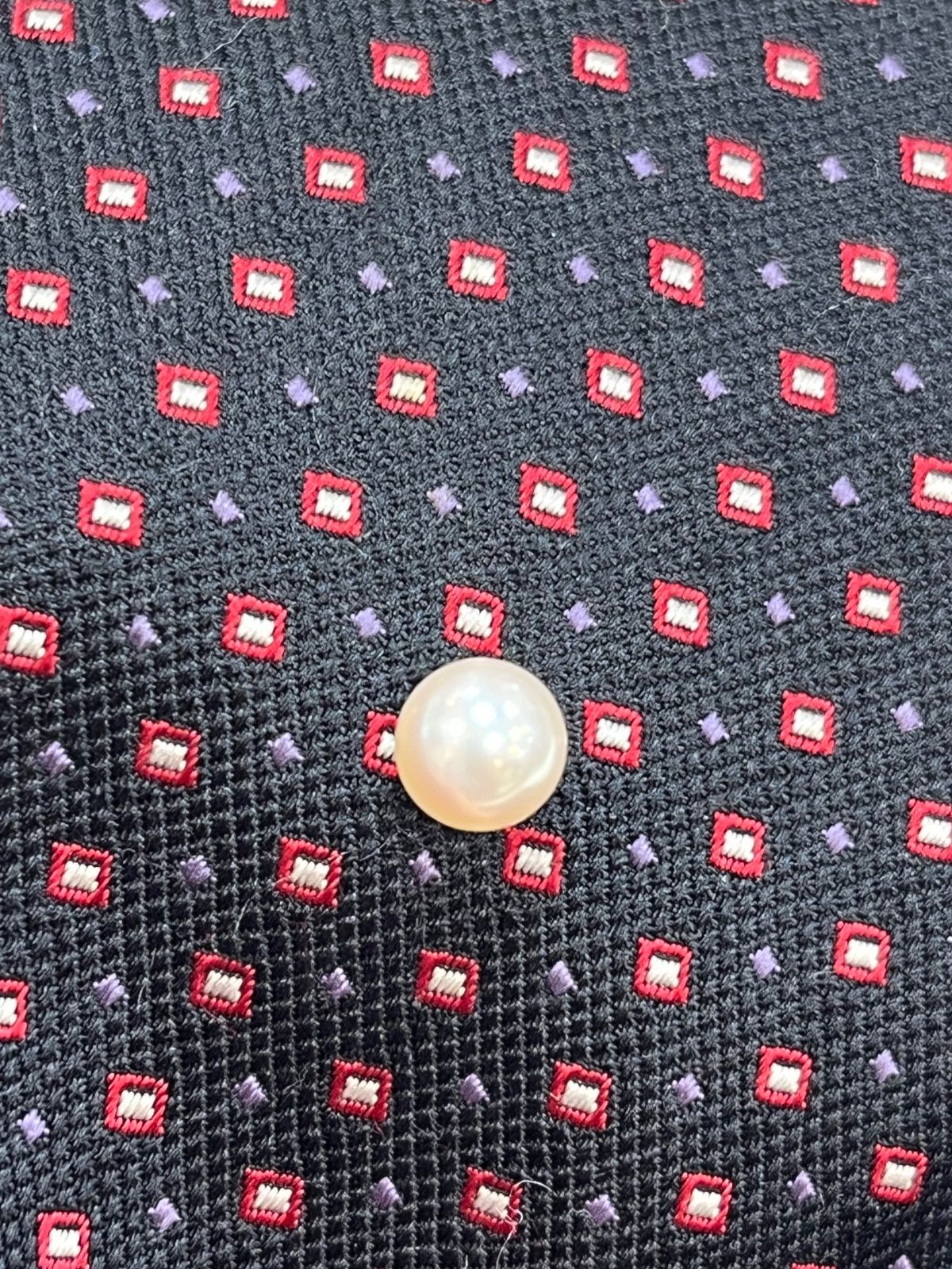 8ミリ玉 本真珠 あこや貝 18金 ネクタイピン ストック メンズアクセサリー メンズジュエリー タイピン