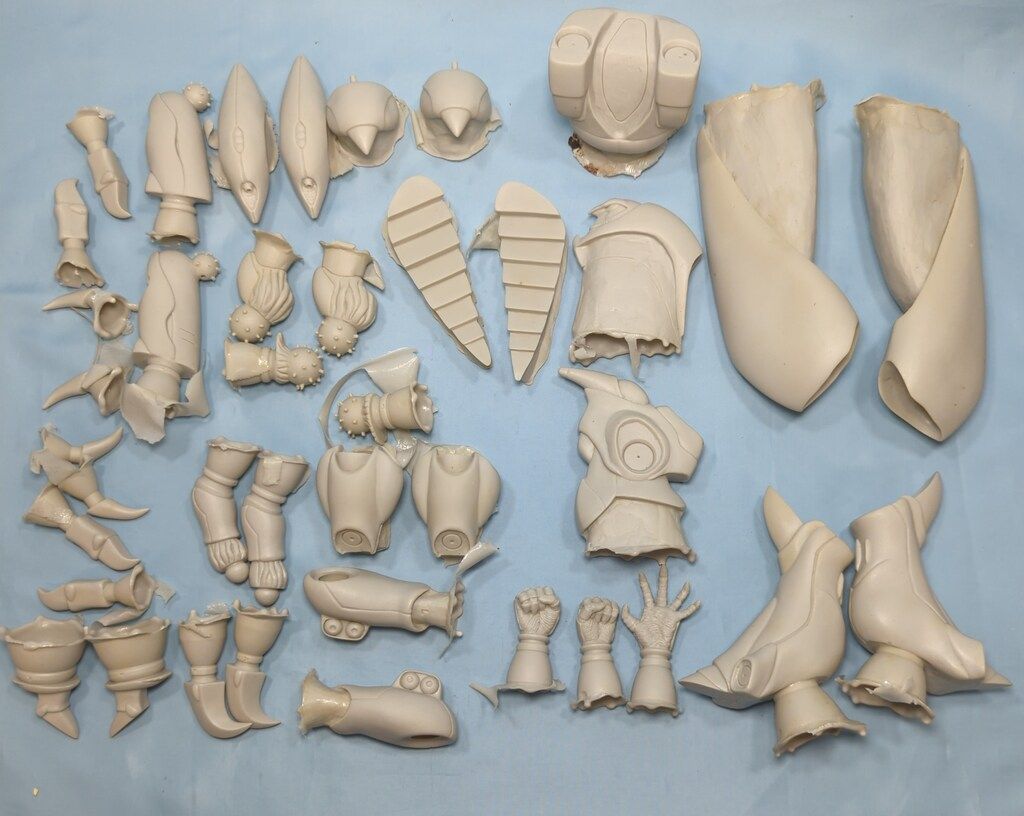 LARK 1 35スケールソフビキット ライネック 3