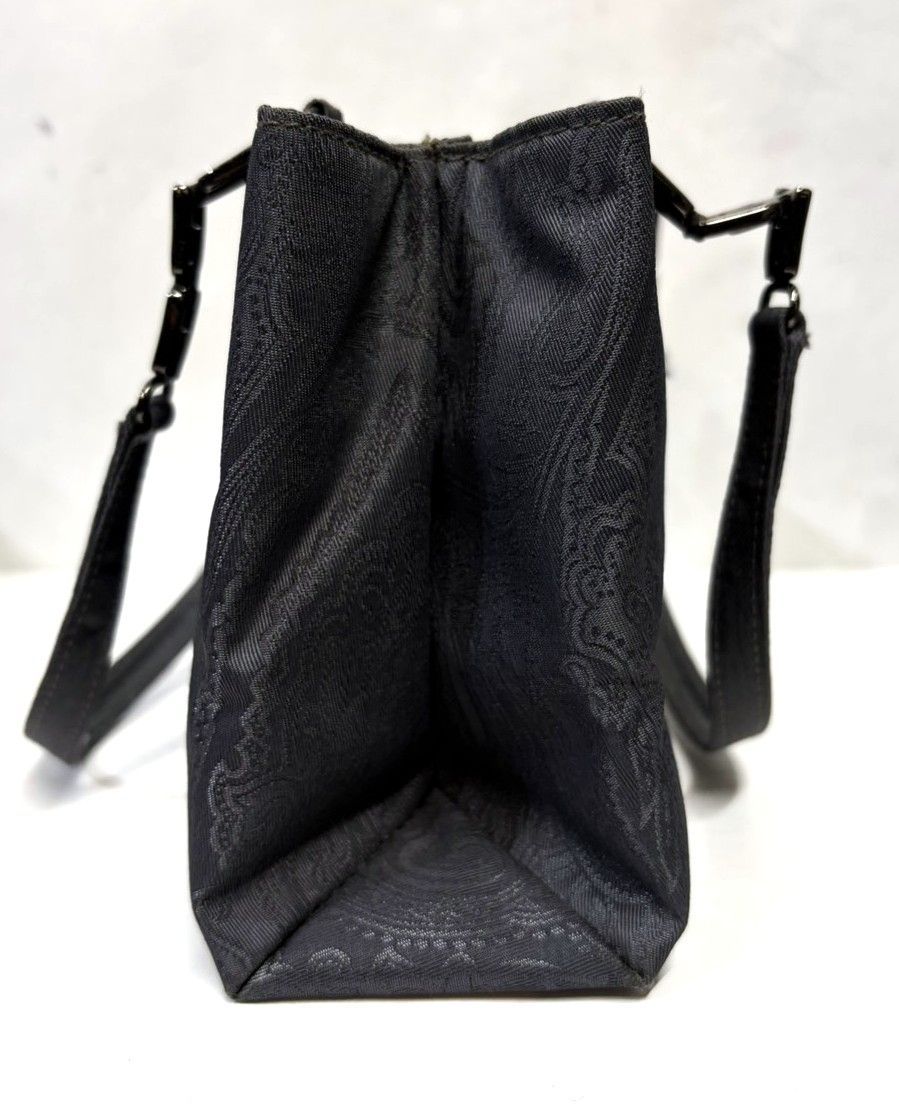 ETRO エトロ ペイズリー ミニ ハンドバッグ トート 鞄 Vネック ロンT