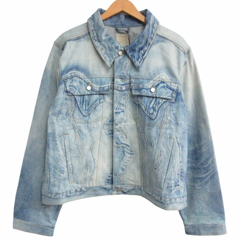カンペール CAMPER LAB タグ付 DENIM JACKET トロンプルイユ デニム
