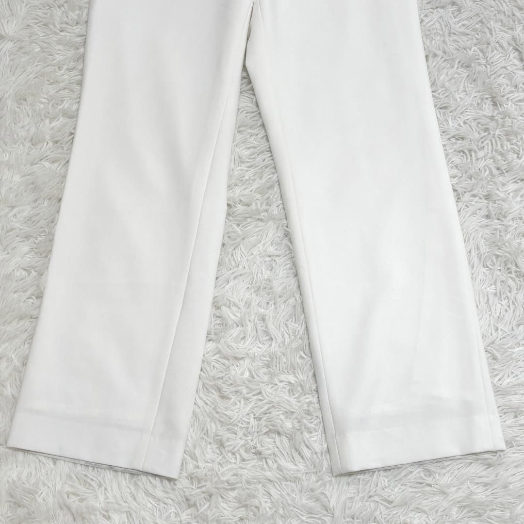 極美品】 23区 スラックスパンツ 38 ホワイト - メルカリ