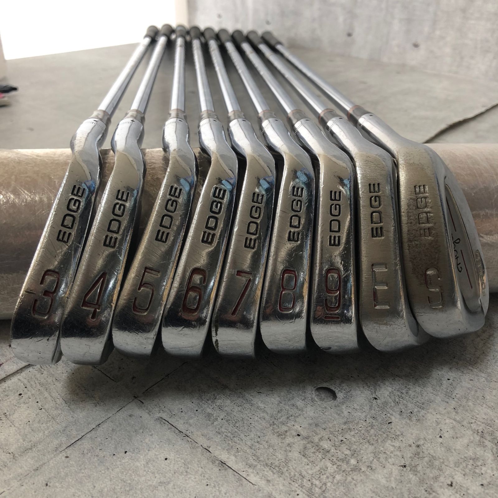 BEN HOGAN ベンホーガン EDGE エッジ FORGED フォージド 9本 メンズ
