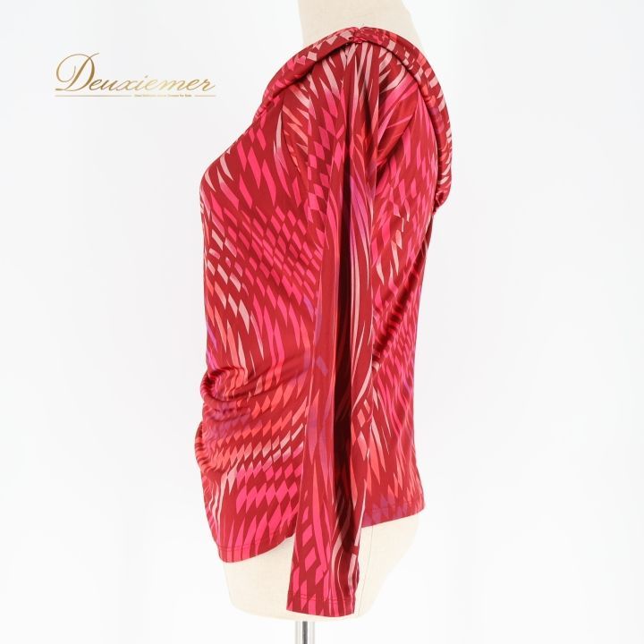 【社交ダンス】Chacottチャコット DANCE赤トップス&ボレロ 社交ダンス 衣装 トップス ブラウス レッド系 チャコットロイヤル