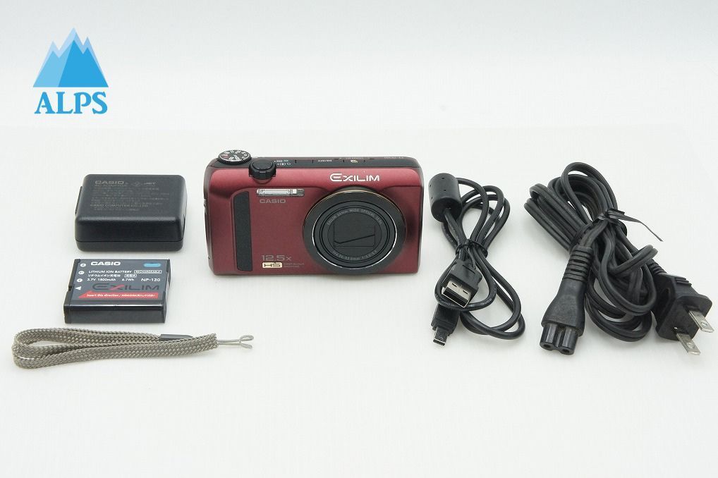 CASIO カシオ HIGH SPEED EXILIM EX-ZR 300 コンパクトデジタルカメラ レッド 251220 n