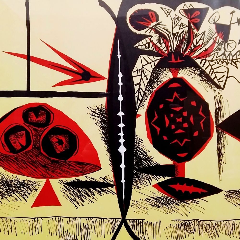 ピカソ　虹と鳩　1988年　リトグラフポスター　版画　ムルロー工房　額縁 ピカソ 虹と鳩 1988年 リトグラフポスター 版画 ムルロー工房 額縁