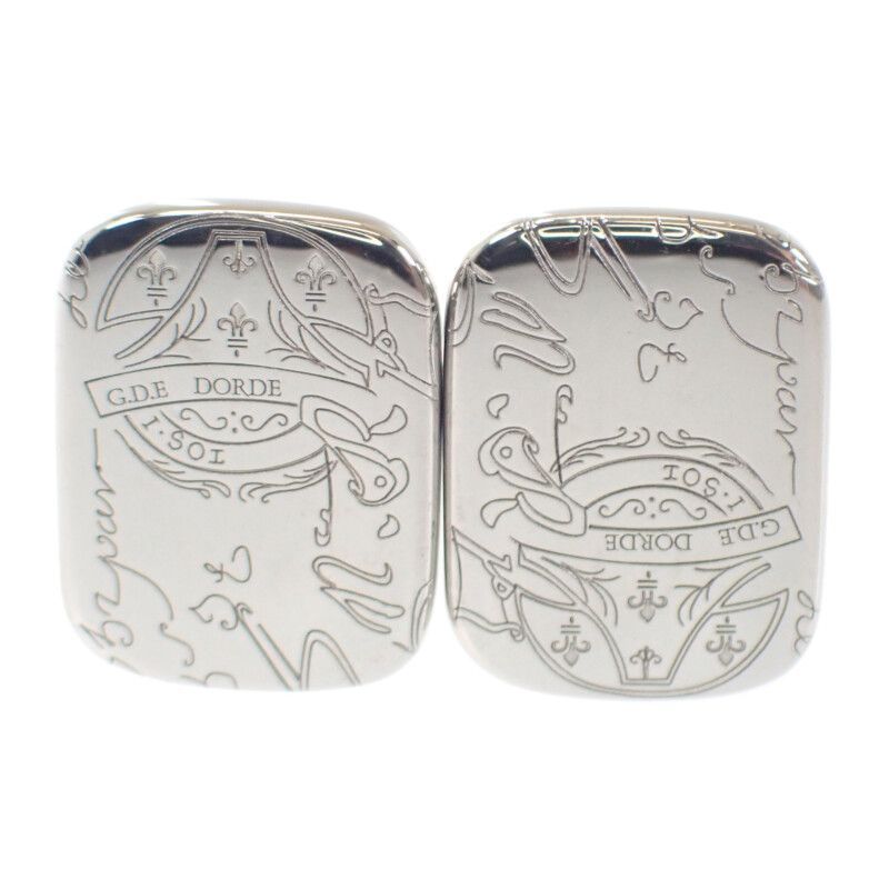 Berluti】Berluti カリグラフィー カフリンクス カフス シルバー925