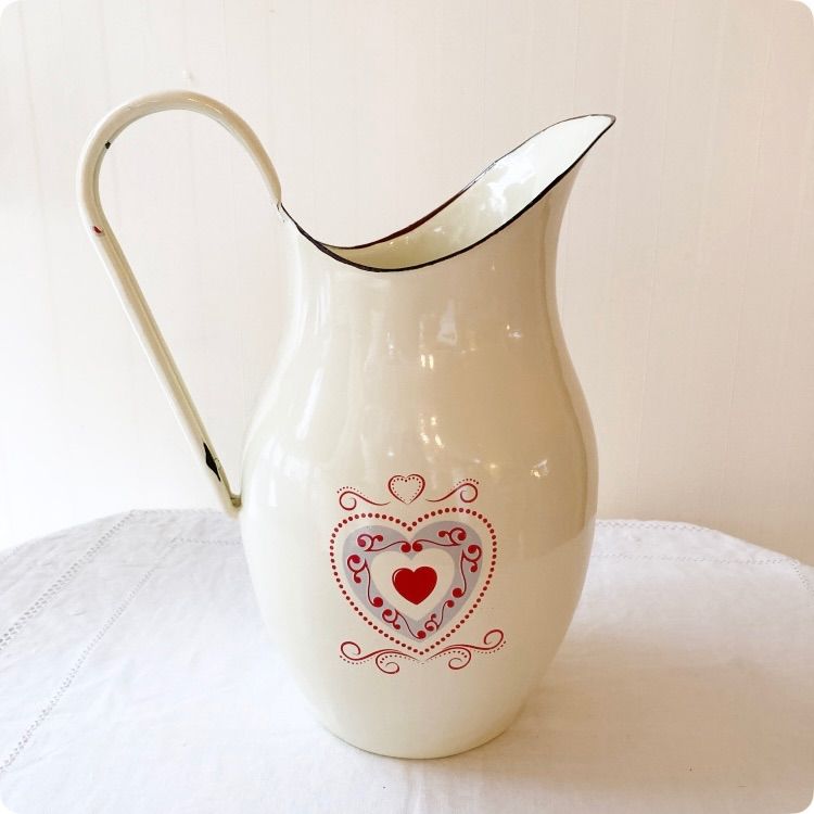 ハートの絵柄が可愛い