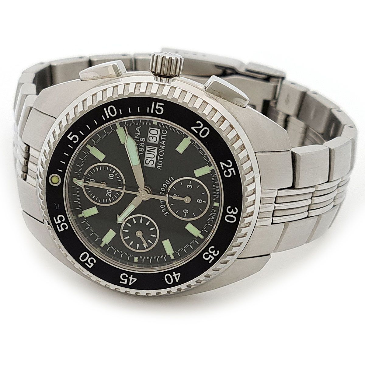 サーチナ DS 674.7128.42 自動巻き ステンレススティール メンズ Certina 時計