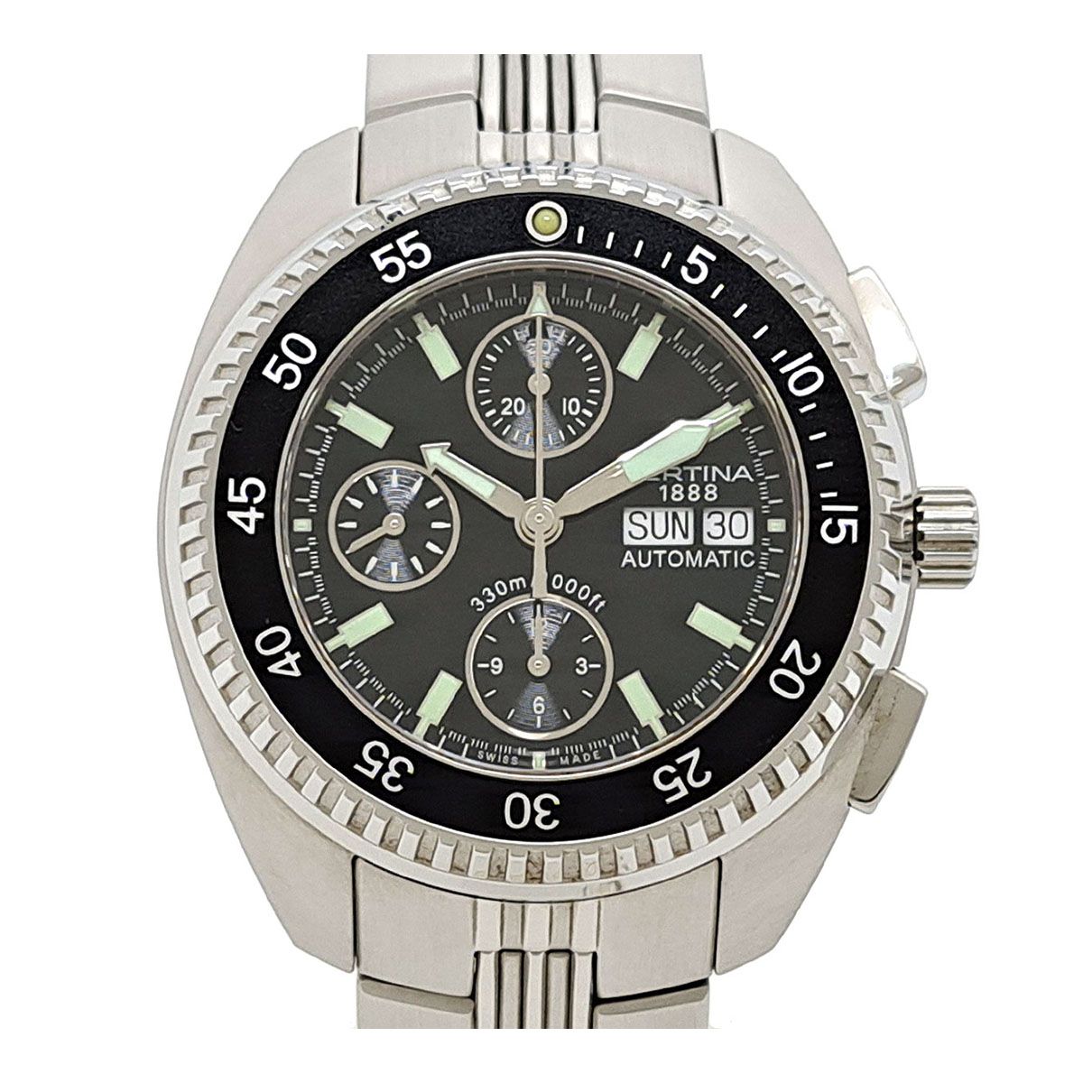 サーチナ DS 674 7128 42 自動巻き ステンレススティール メンズ Certina 時計