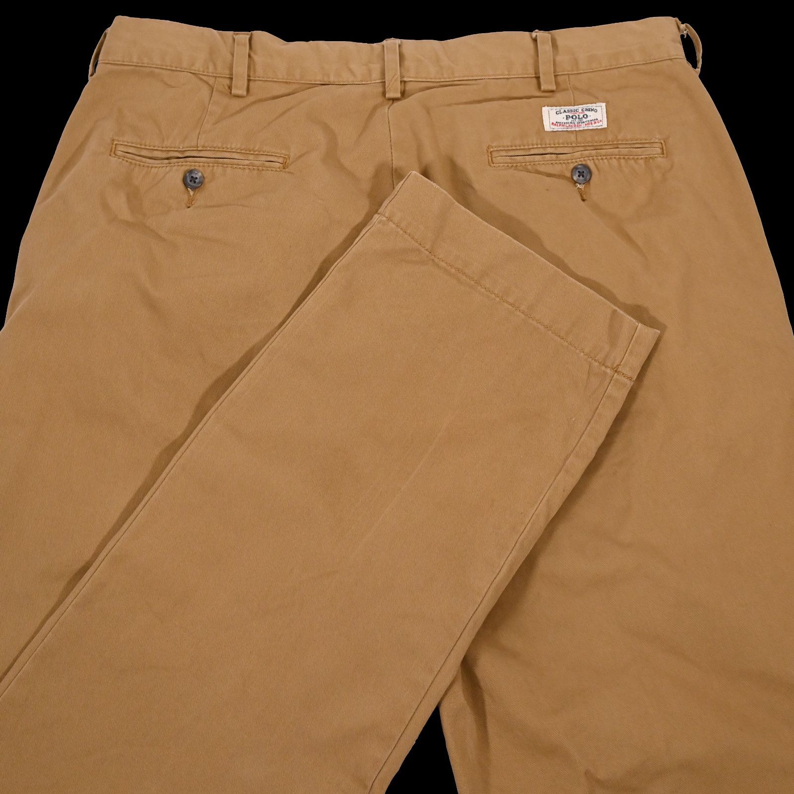ポロラルフローレン チノパン ベージュ W34 - メルカリ