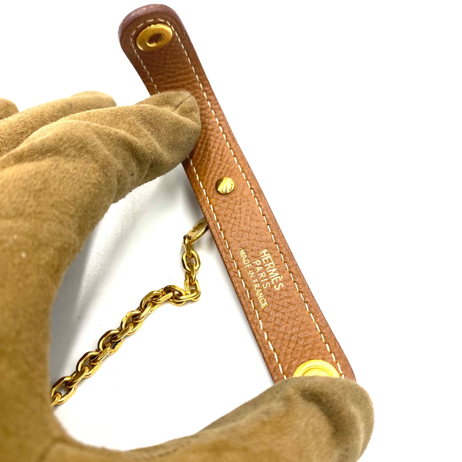 レザー ブラウン系