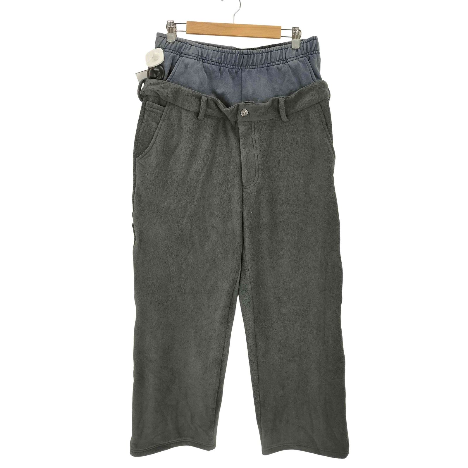 ユーズドフルギ 古着 WOKE EDGE Washed Fleece Layered Pants メンズ JPN L