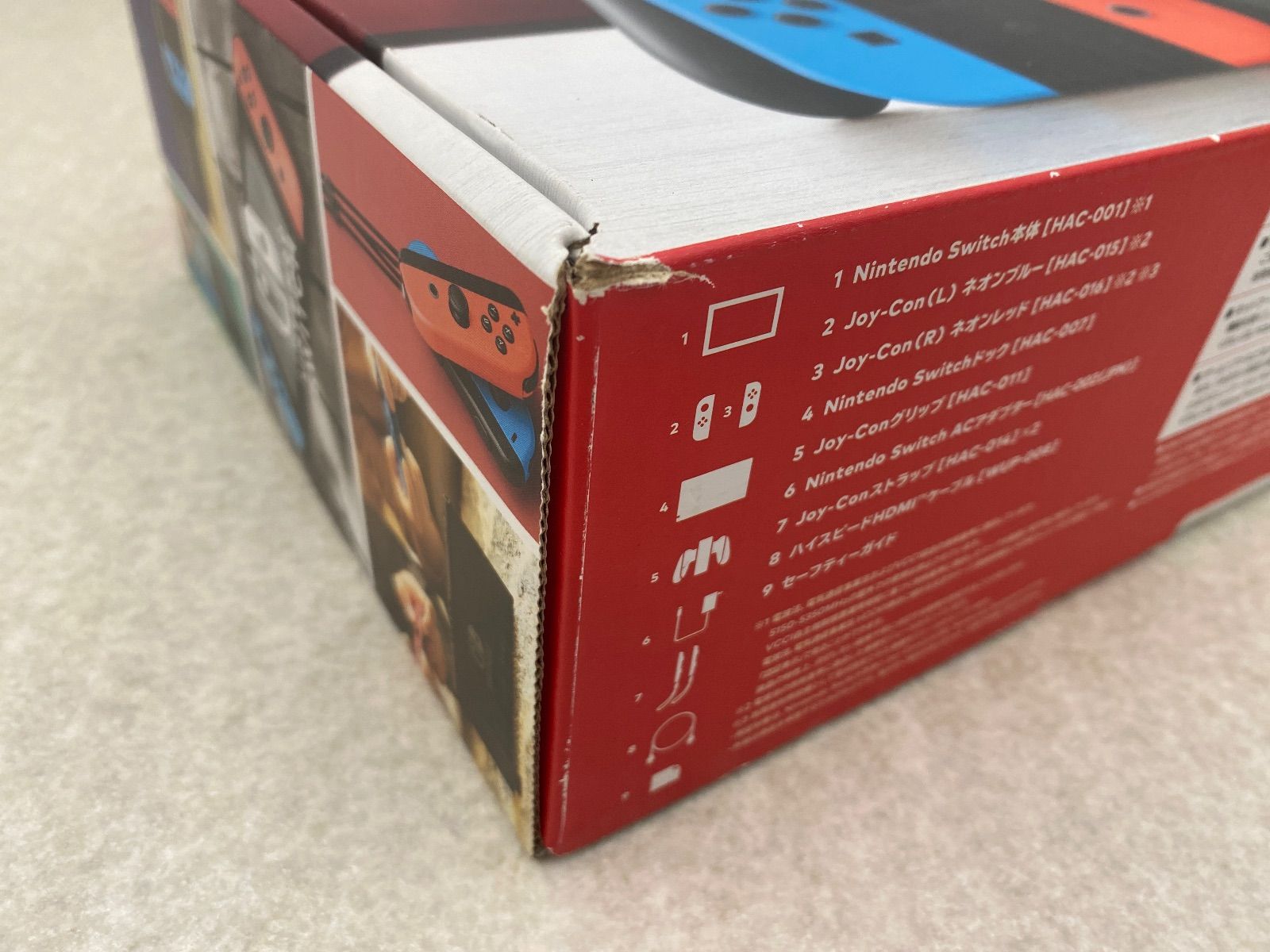 ◇Nintendo Switch Joy－Con（L） ネオンブルー／（R） ネオンレッド