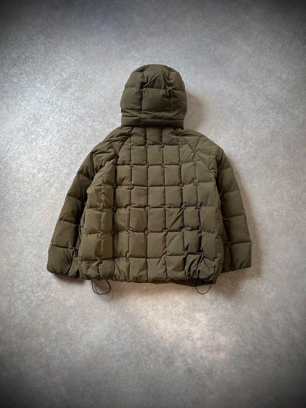 DANTON ダントン ミドル丈 フーディ ダウンジャケット キルティング