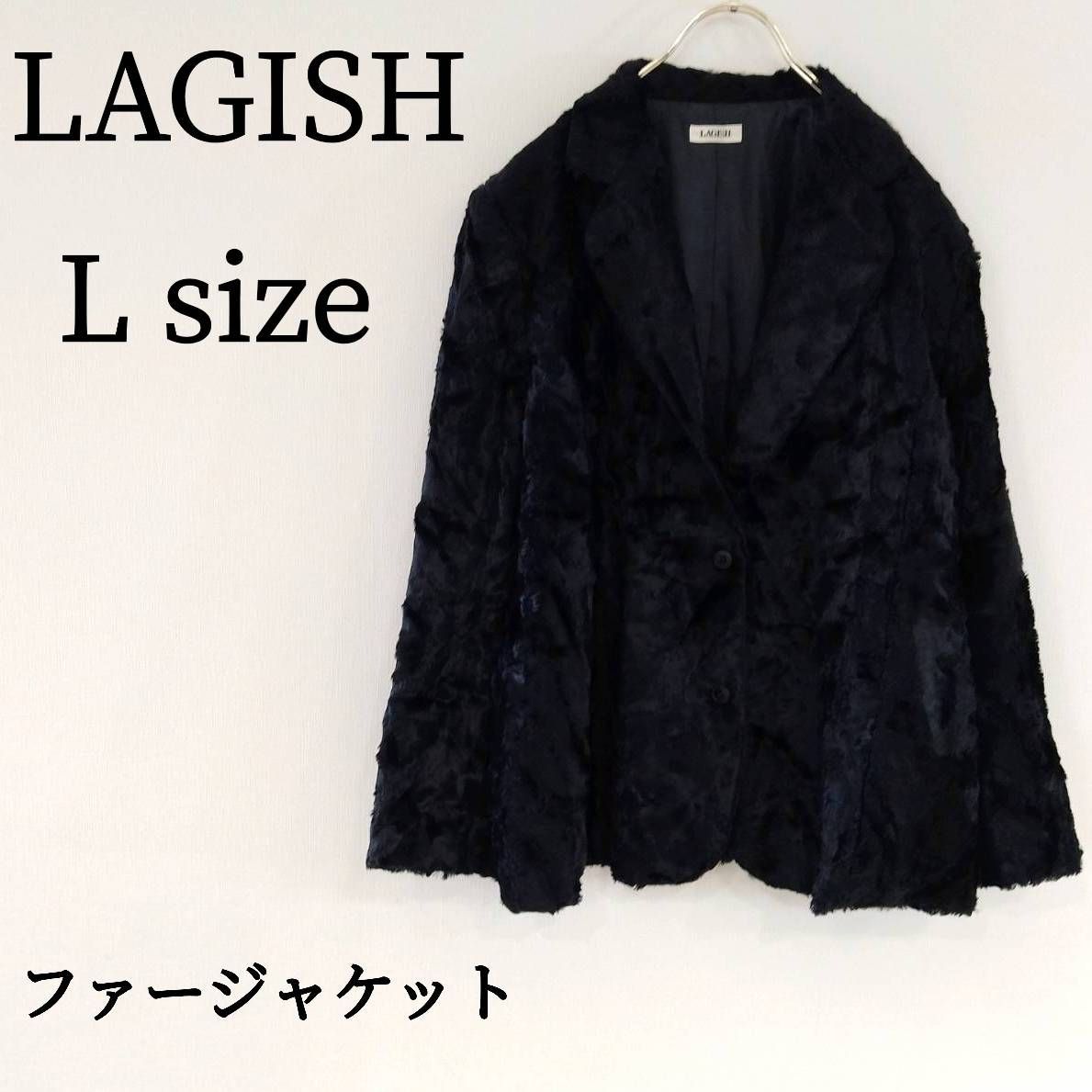 LAGISH ファージャケット ジャケット テーラードジャケット ファー 