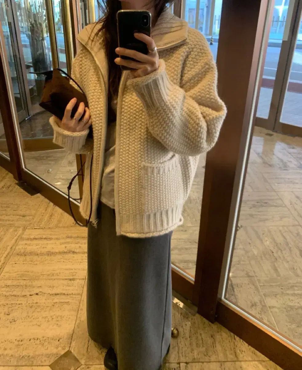 フランネル ボールド ジップアップ 完全 厚手