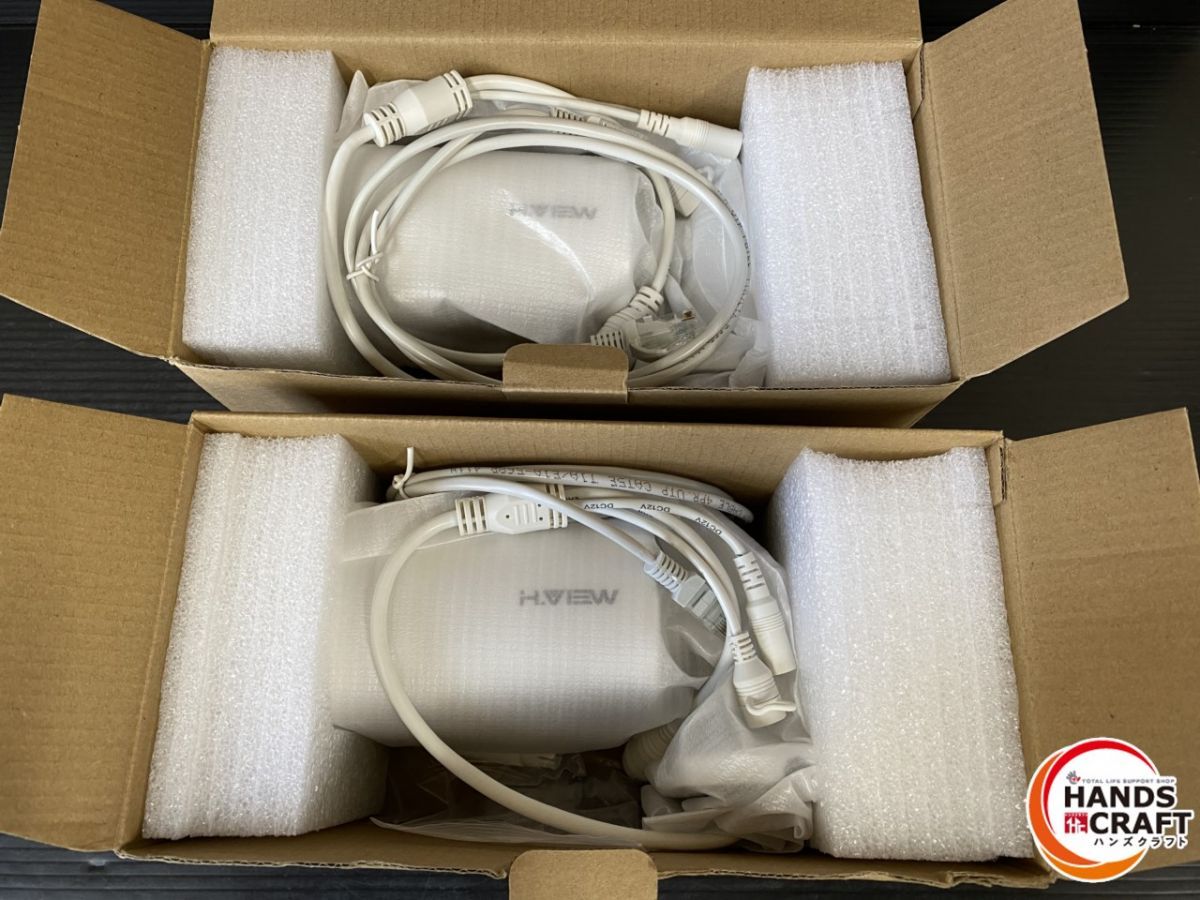 H View HV 500 G 2 A Z 赤外線 防犯カメラ2台セット 外箱痛みあり