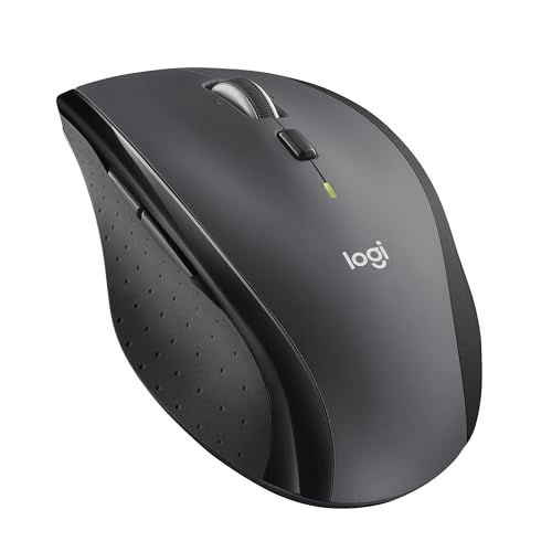 ロジクール M 705 ワイヤレスマウス 無線 Unifying 7ボタン 高速スクロール 電池寿命最大36ケ月 ワイヤレス マウス チャコール windows mac chrome