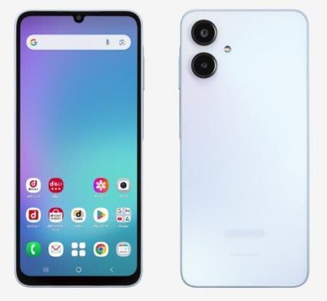 docomo Galaxy A 25 5 G SC 53 F ライトブルー SIMフリー docomo以外でも利用 APN設定が必要です m