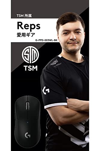 Logicool G PRO X ワイヤレス ゲーミングマウス PPD 003 WL BK 軽量 63 g未満 HERO 25 Kセンサー POWERPLAY 無線 充電 対応 ゲーミング マウス ブラック PC m