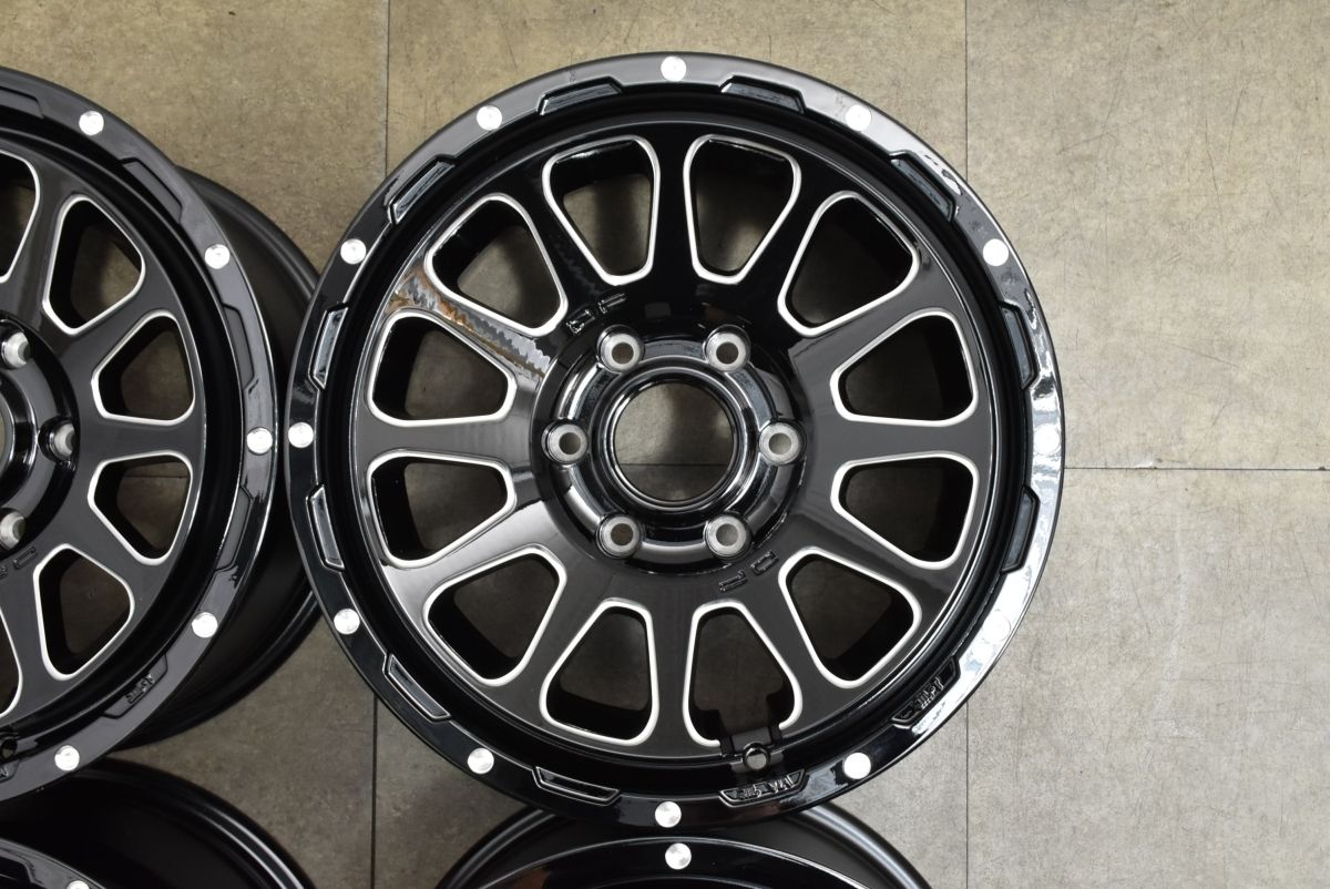  デルタフォース オーバル 17 in 8 J 20 PCD 139.7 ハブ径106 mm FJ ランドクルーザー プラド ハイラックス サーフ ブラックマシニング 17インチ ホイール