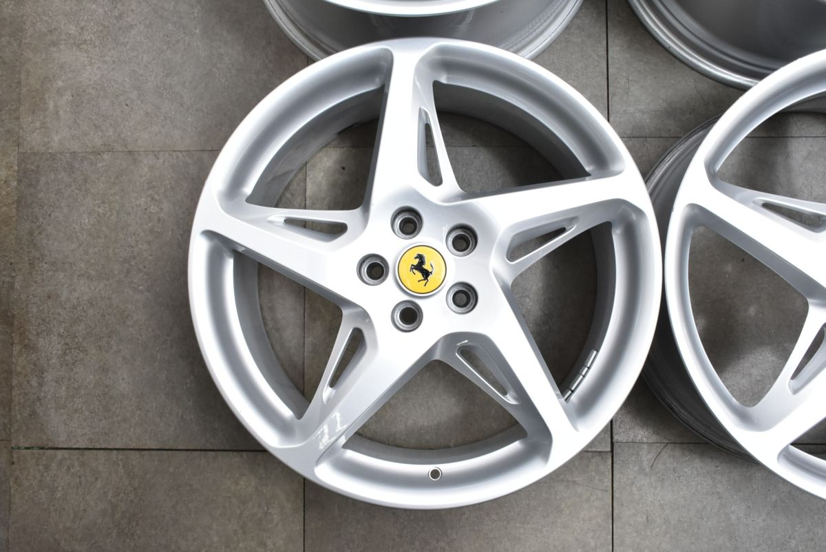  程度良好品 フェラーリ 458イタリア 20 in 8.5 J 46.5 10.5 58.5 PCD 114.3 262892 282335 スパイダー カリフォルニア流用 20インチ ホイール