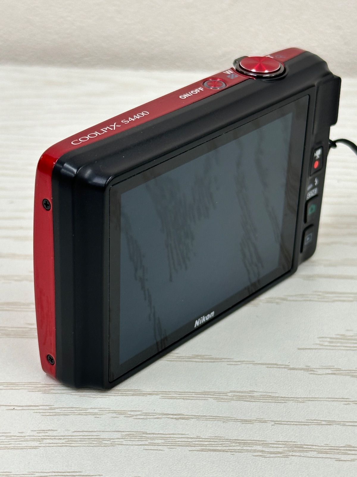 A112-j】Nikon coolpix s4400 デジタルカメラ デジカメ レッド - メルカリ