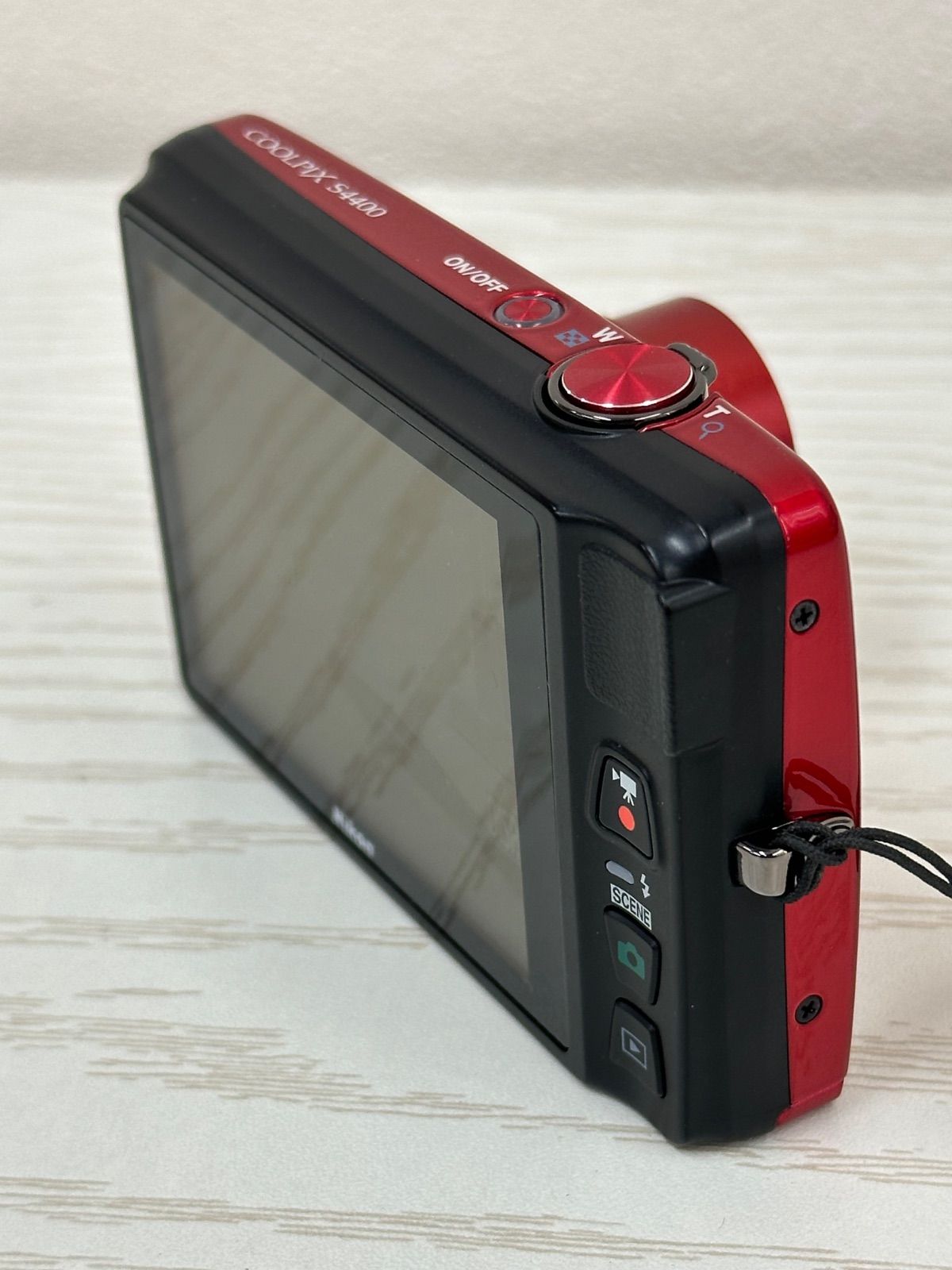 A112-j】Nikon coolpix s4400 デジタルカメラ デジカメ レッド - メルカリ