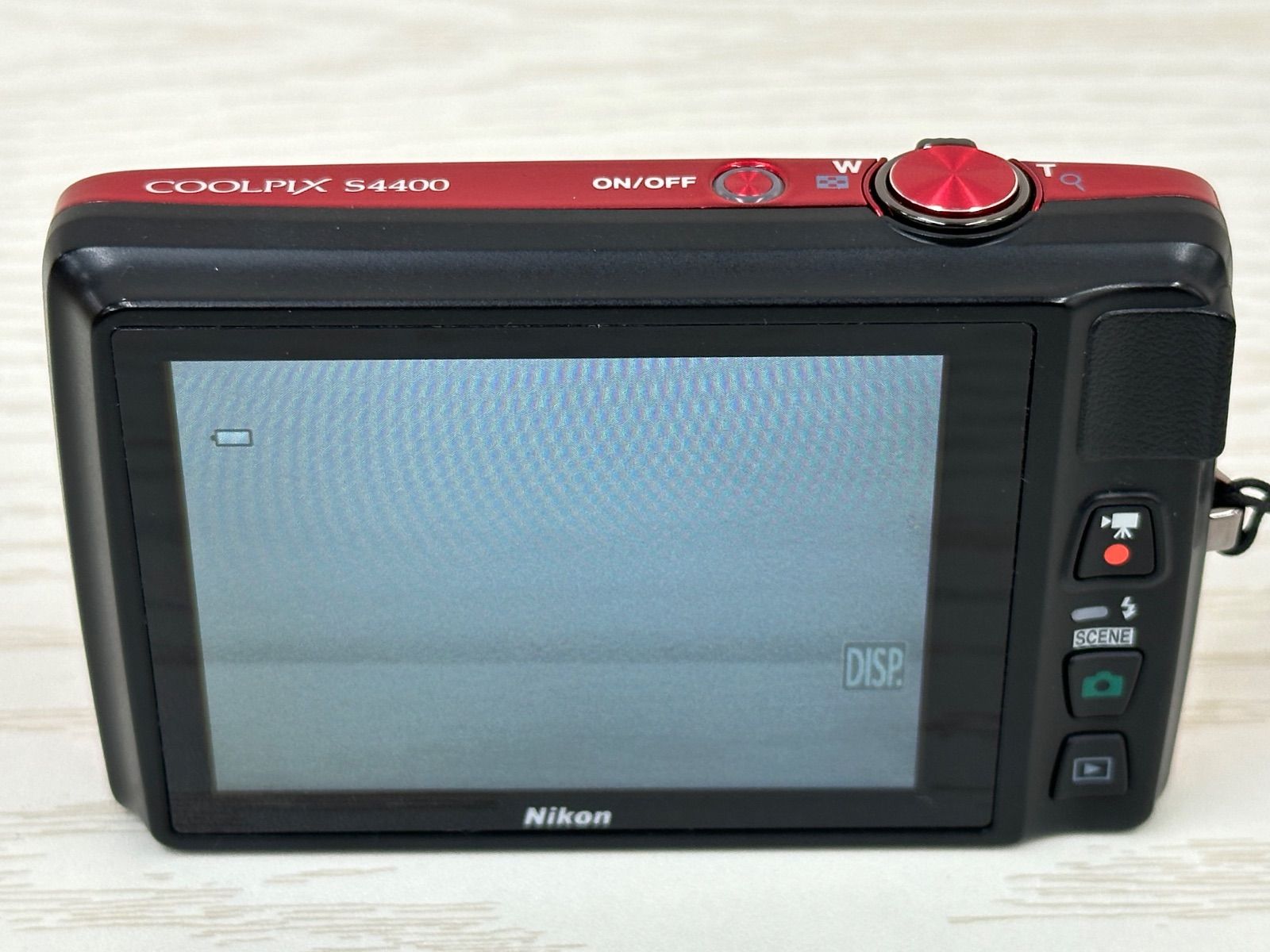A112-j】Nikon coolpix s4400 デジタルカメラ デジカメ レッド - メルカリ