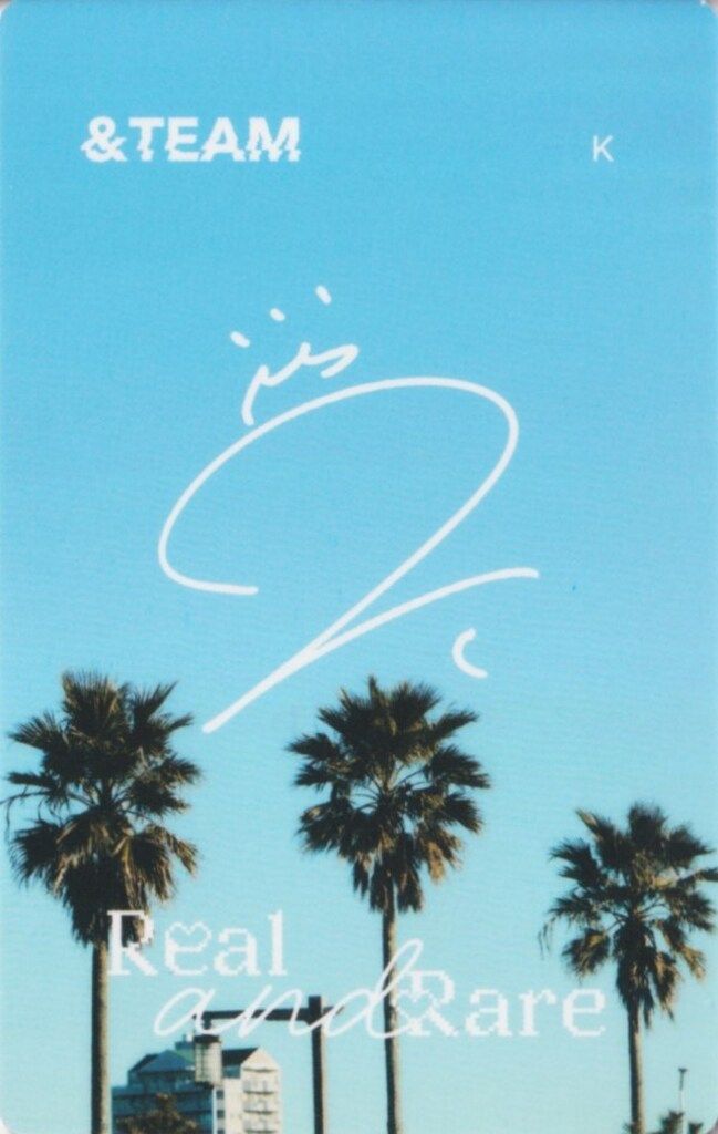 &TEAM■D'PARTMENT■特典■K■コンプ■【新品・未使用】【匿名発送】 &TEAM□D'PARTMENT□特典□K□コンプ□【新品・未使用】【匿名発送】 D