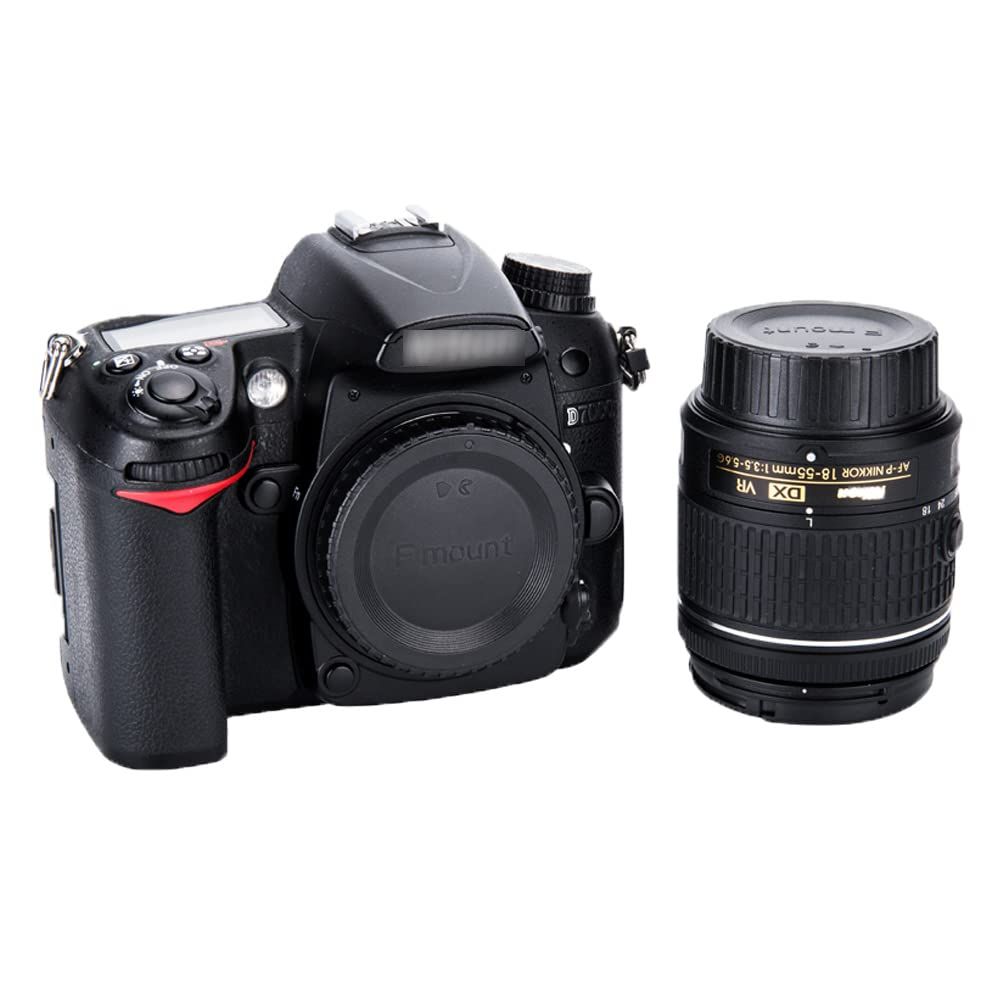 2組入 JJC Nikon F マウント リアレンズキャップ + ボディキャップ