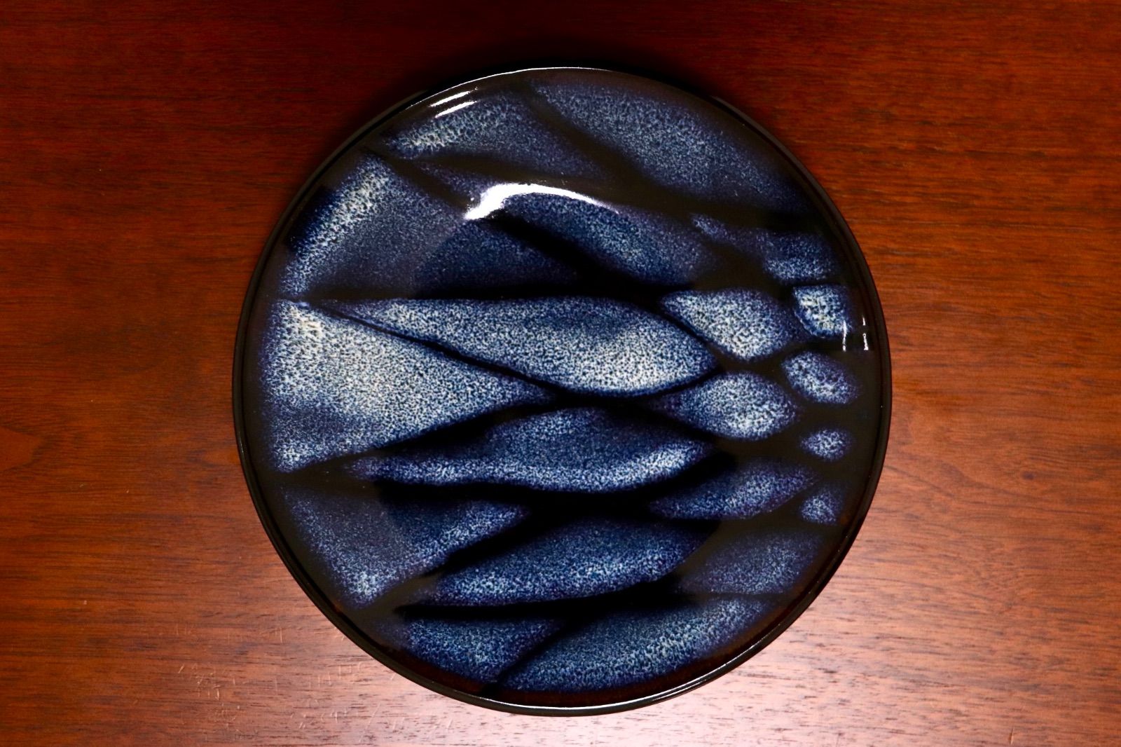 GMIO129◯陶勝窯 丹波焼 八角プレート 市野勝 市野勝磯 陶器 工芸品 GMIO129◯陶勝窯 丹波焼 八角プレート 市野勝 市野勝磯 陶器 工芸品