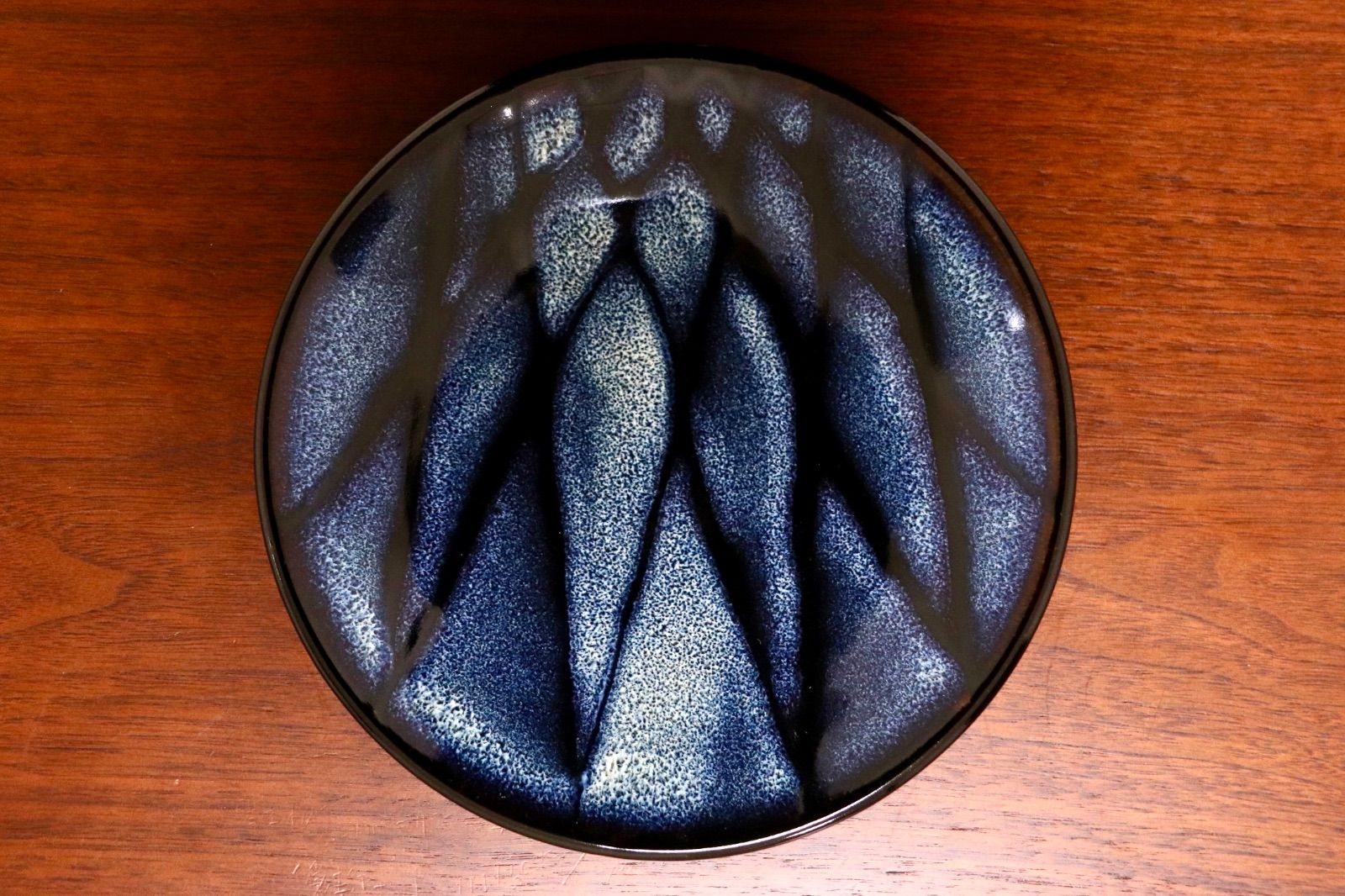 GMIO129◯陶勝窯 丹波焼 八角プレート 市野勝 市野勝磯 陶器 工芸品 GMIO129◯陶勝窯 丹波焼 八角プレート 市野勝 市野勝磯 陶器 工芸