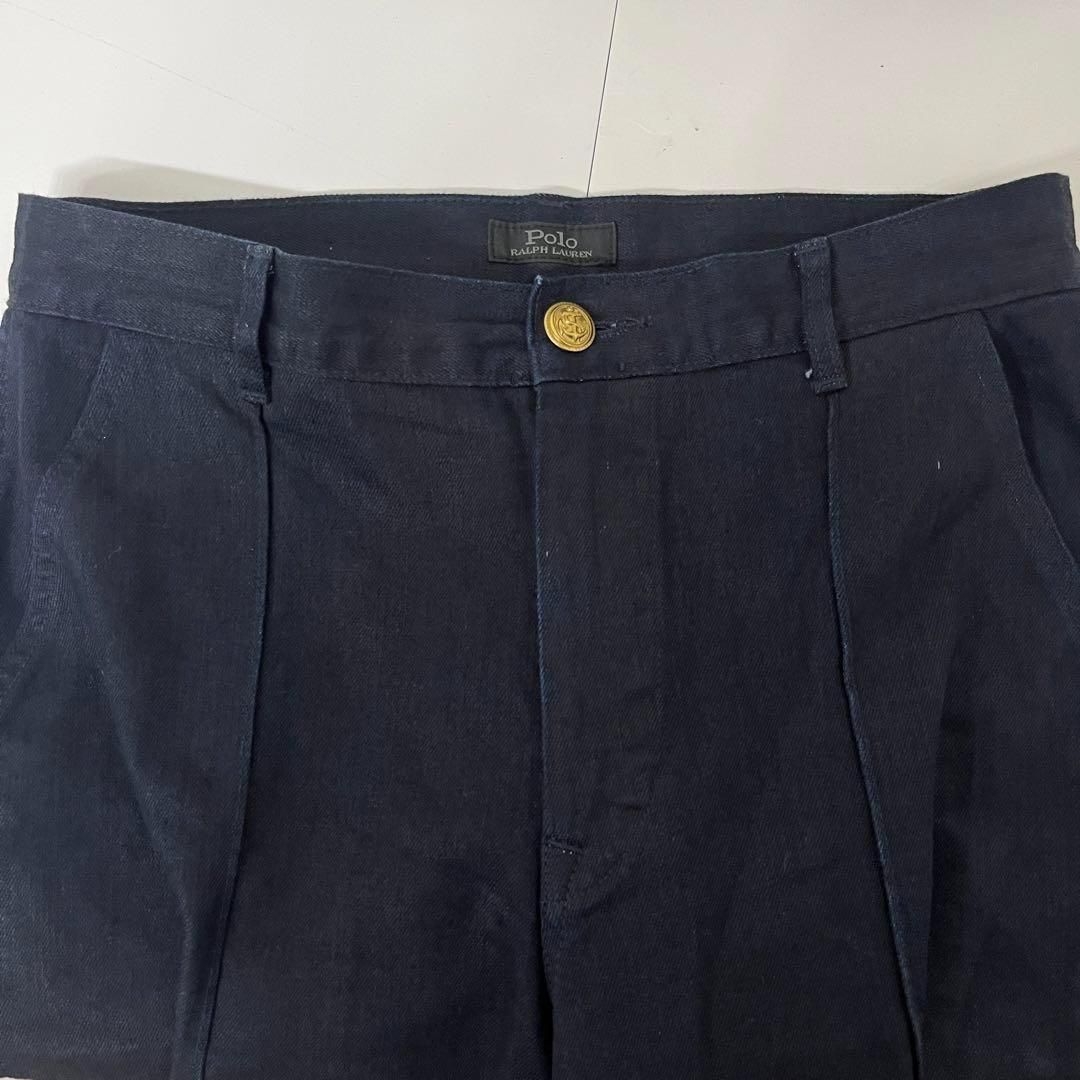  POLO RALPH LAUREN ワイドデニムパンツ 伸縮 27 その他 デニム ジーンズ