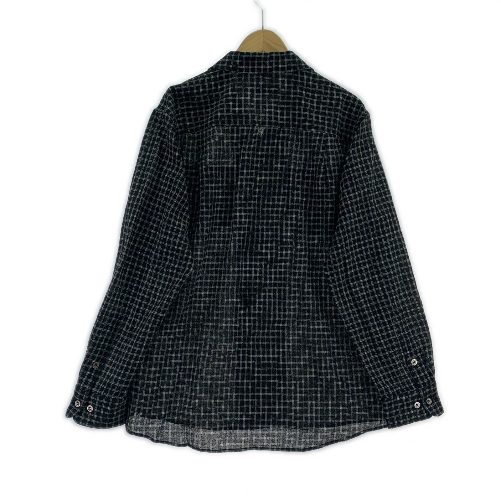 encoming 24aw 開襟シャツ ENCOMING 24AW 開襟シャツ M ブラック - メルカリ