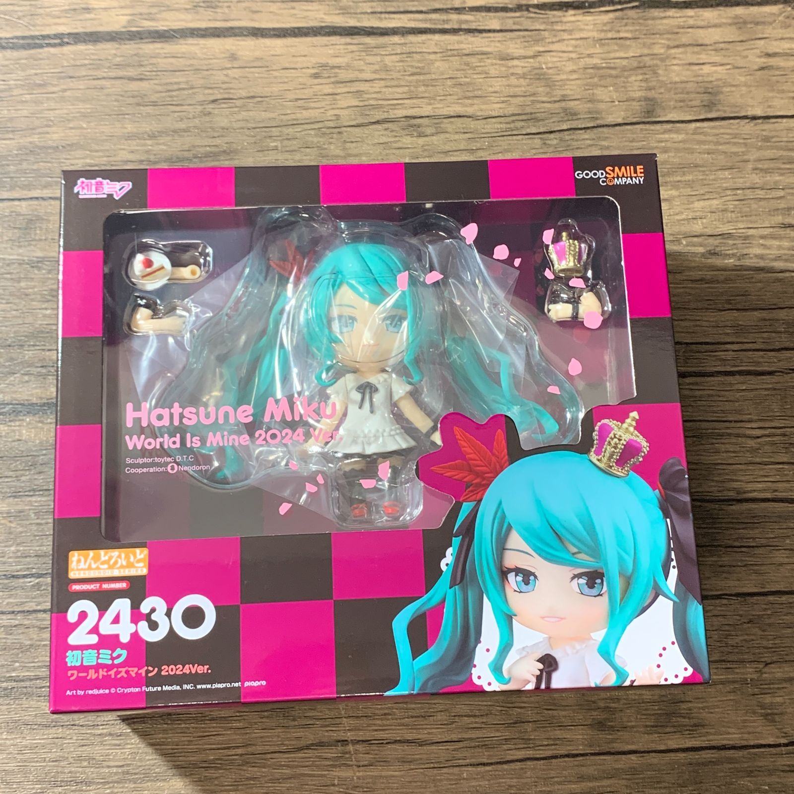 むつ41-010603] ねんどろいど 初音ミク ワールドイズマイン 2024Ver 