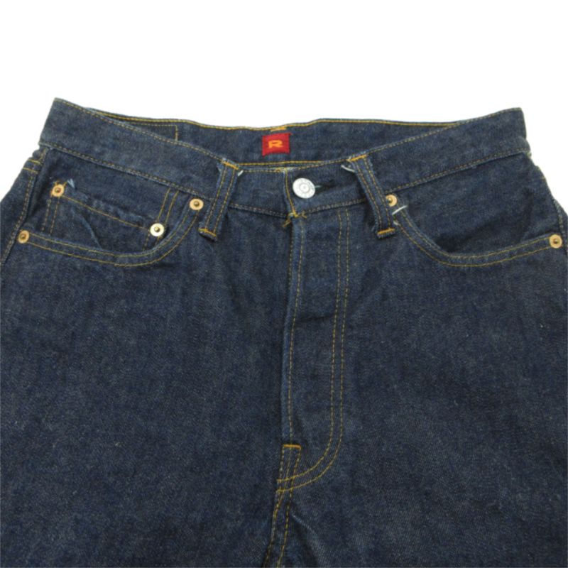 リゾルト ボタンフライデニムパンツ