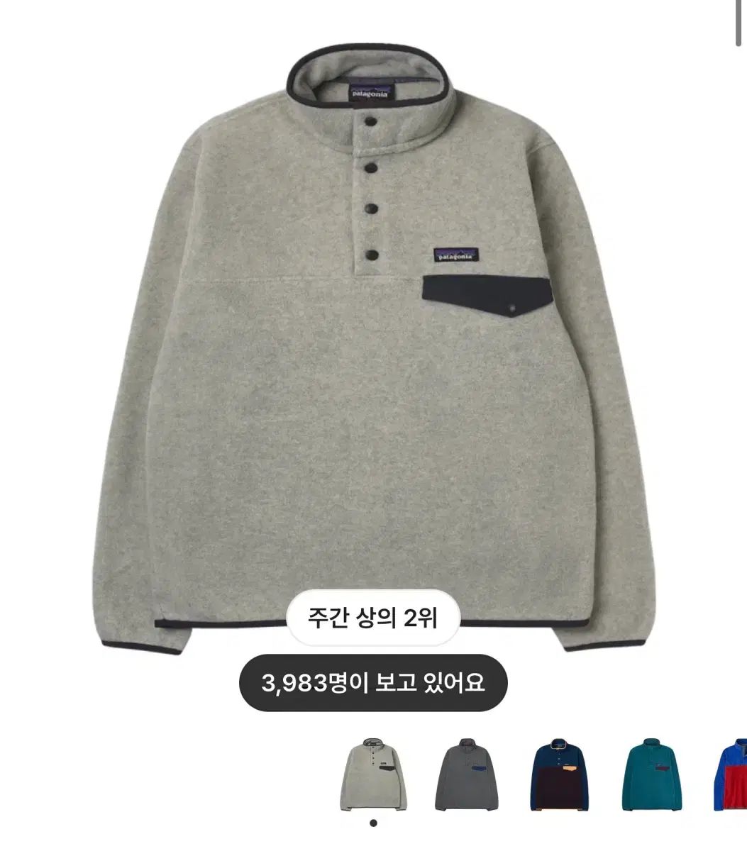 パタゴニア Synchilla シンチラ ライトウェイト オートミール S