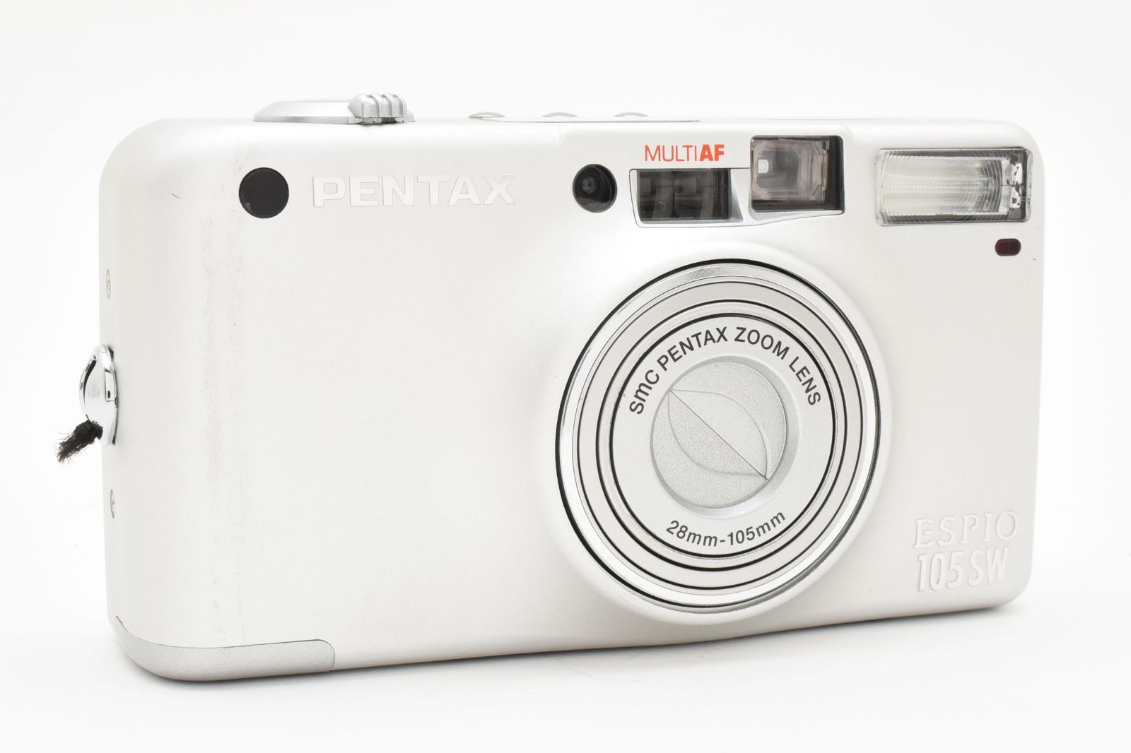 Pentax ペンタックス ESPIO 105 SW シルバー コンパクト フィルム カメラ E 2496