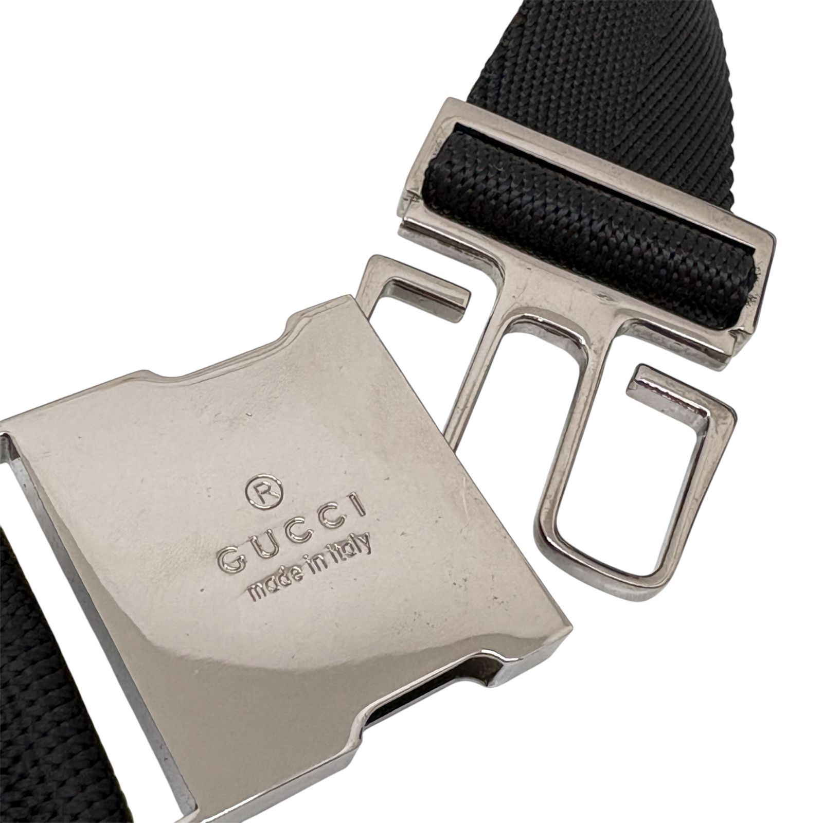 GUCCI グッチ】ウエストポーチ ボディバッグ GGキャンバス ショルダー 