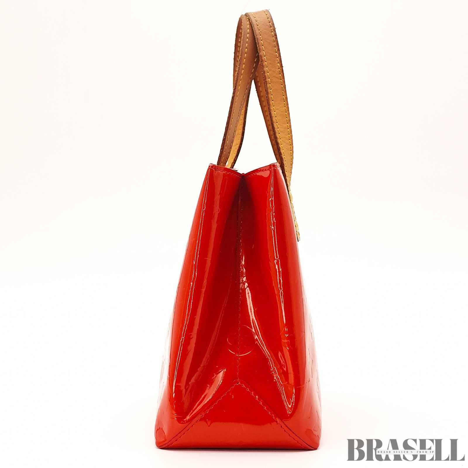 LOUIS VUITTON ヴェルニ リードPM トートバッグ TH0015 赤 LOUIS VUITTON ヴェルニ リードPM トートバッグ TH0015 赤 LOUIS