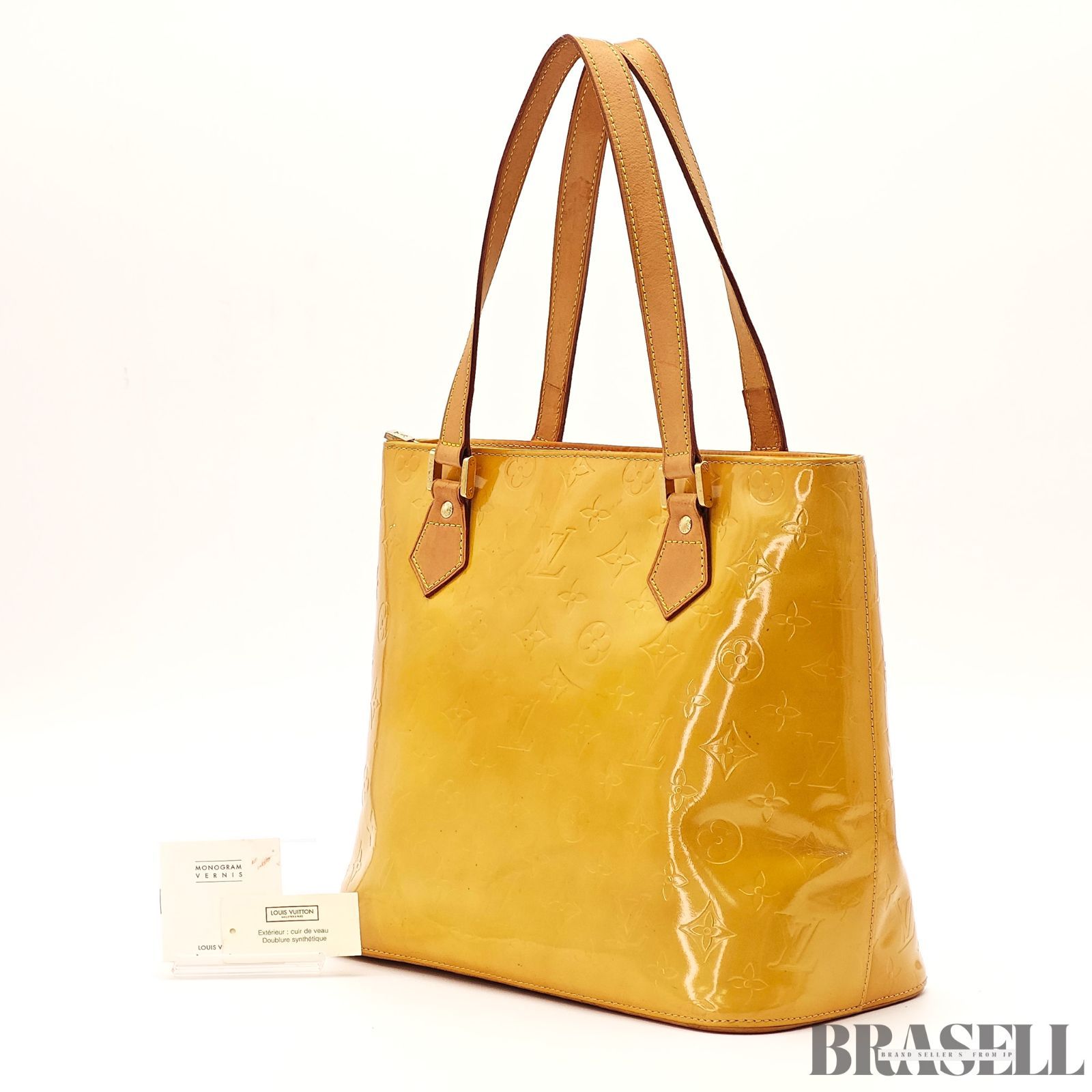 LOUIS VUITTON ヴェルニ ヒューストン M91340 バッグ トートバッグ