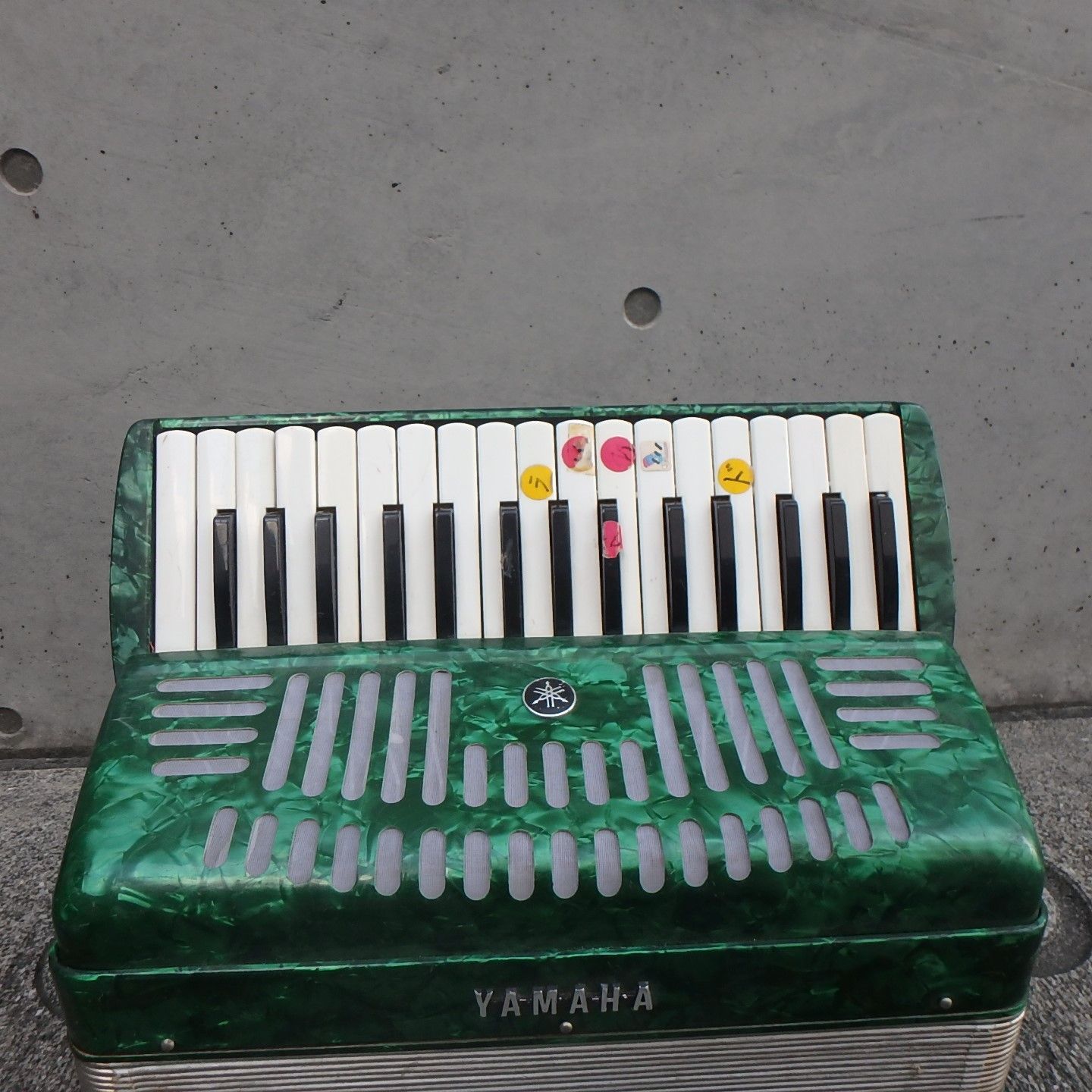 YMAHA ヤマハ アコーディオン ALTO-32 32鍵盤 ケースなし 鍵盤楽器