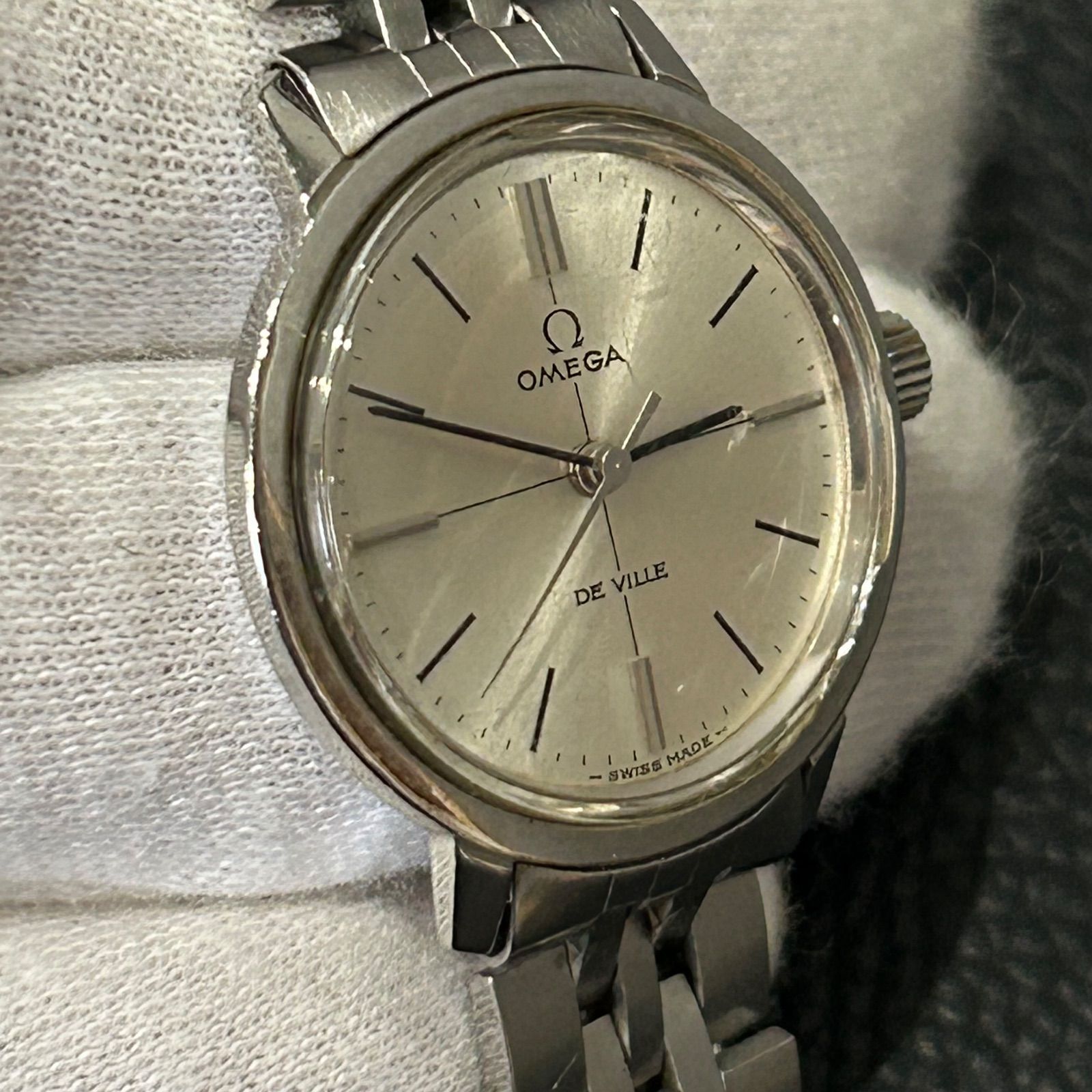 1 10まで OMEGA DE VILLE SEAMASTER オメガ デビル シーマスター 手巻きアンティーク腕時計