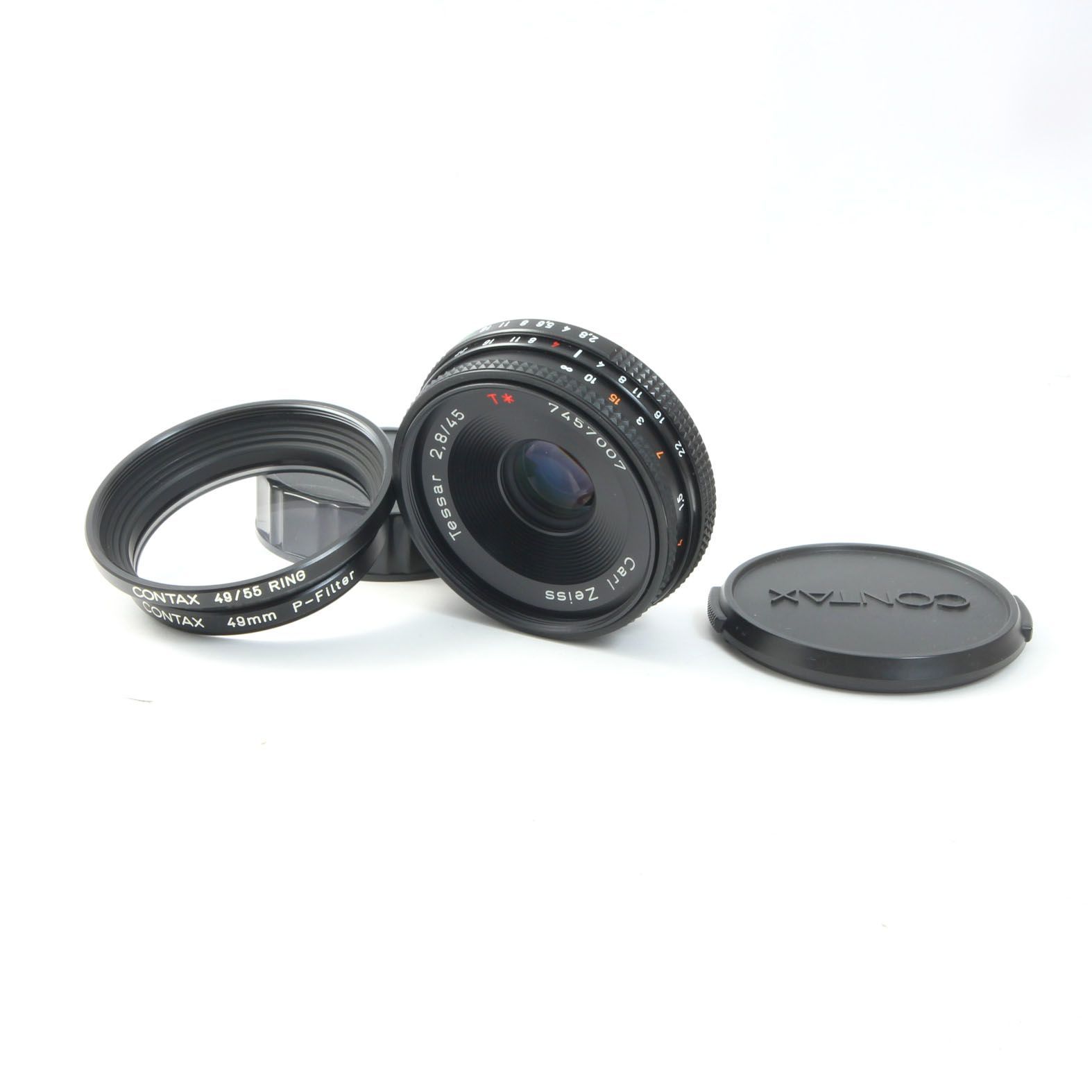 CONTAX コンタックス Carl Zeiss Tessar T 45 mm F 2 8
