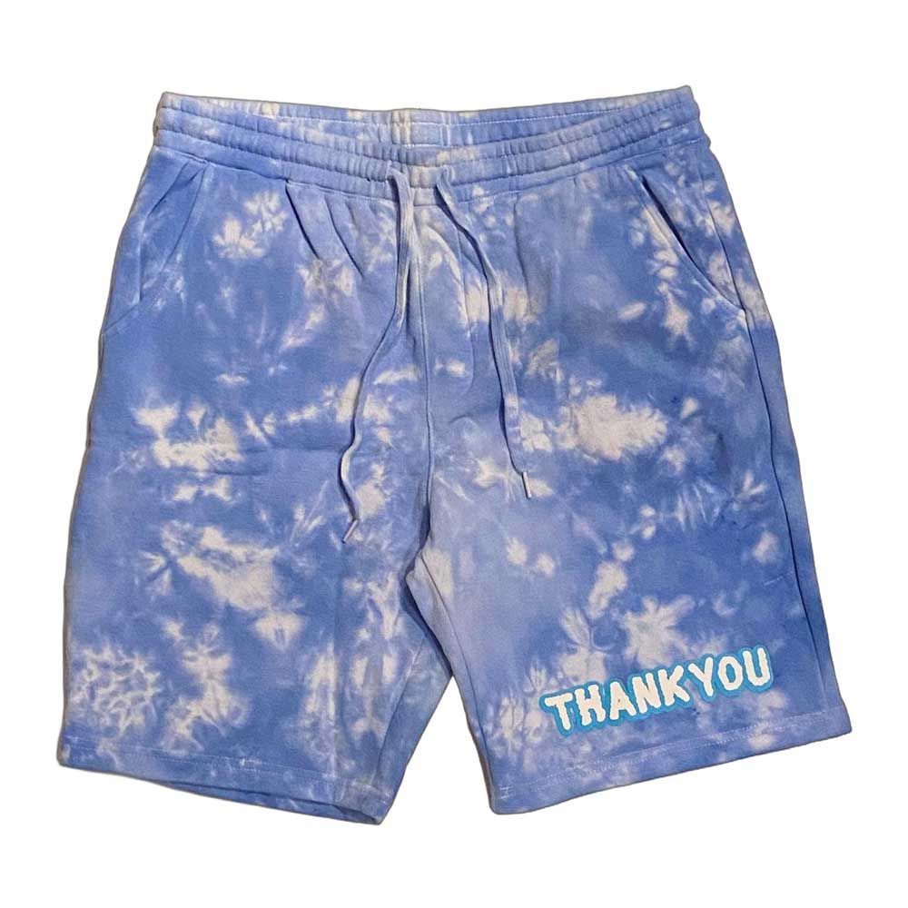 THANK YOU SKATEBORDS サンキュー SKY HIGH SWEAT SHORTS TIE DYE タイダイ スウェット ショーツ ショートパンツ