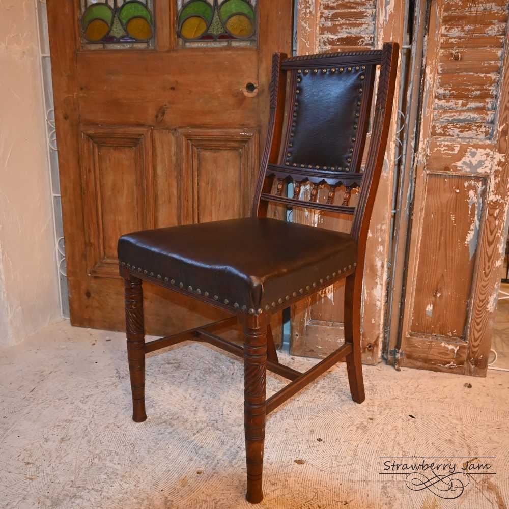 【アンティーク】② トーア 木製 ダイニングチェア レザー張り 椅子 古民家 楽天市場】ダイニングチェア 2脚入り 木製 無垢 チェア ナチュラル